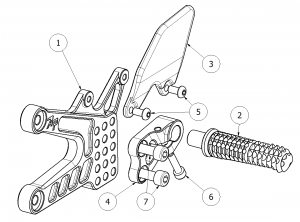 Hand & Foot Controls - Rearsets