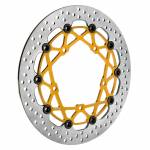 Brembo - Brembo Disc Set 320x5.5mm Supersport HPK Floating Gold Yamaha