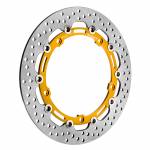 Brembo - Brembo Disc Set 320x5.5mm Supersport HPK SS Floating Gold BMW Cast wheel