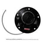 Accossato - Accossato Fuel Cap w/ Quick Action System in CNC Black Aprilia RS660