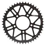 SUPERLITE - Superlite RST Series Black Plated Light Weight Steel Rear Race Sprocket 520 Pitch 43 tooth