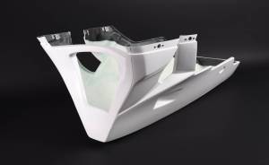 Carbonin - Carbonin Avio Fiber Lower Fairing 2017-2020 Suzuki GSX-R 1000