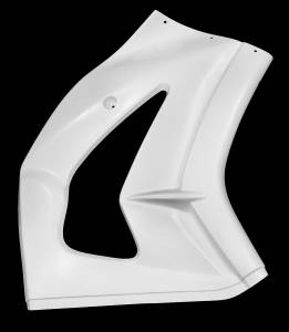 Carbonin - Carbonin Avio Fiber Right Side Panel 2011-2015 Kawasaki ZX-10R