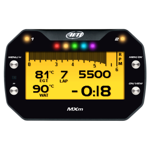 AiM Sports - AiM MXM Motorcycle Data Logging Dash With GPS