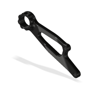 Attack Performance - ATTACK PERFORMANCE MUFFLER BRKT. APRILIA RSV4 2017 - , BLACK