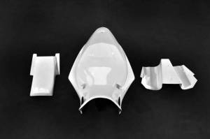 Carbonin - Carbonin Avio Fiber Tail Unit 2009-2014 Yamaha YZF-R1