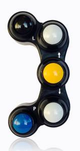 APX Racing - APX Racing FIVE BUTTON RACE SWITCH  KAWASAKI ZX-10R KIT ECU