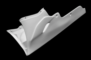 Carbonin - Carbonin Avio Fiber Lower Fairing OEM Radiator W/ Kick Stand Cut Out 2020 K67 BMW S1000RR