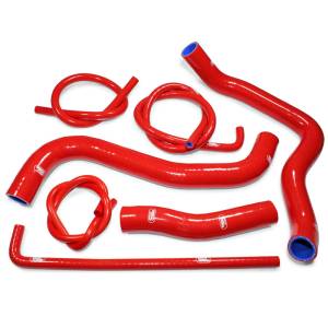 Samco Sport - Samco Sport 7 Piece Silicone Radiator Coolant Hose Kit Suzuki GSX-R 1000 K7 / K8 2007 - 2008