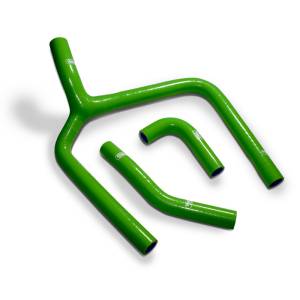 Samco Sport - Samco Sport 3 Piece Y-Piece Race Design Silicone Radiator Coolant Hose Kit Kawasaki KX 250 F 2020
