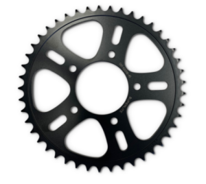SUPERLITE - 520 Pitch Superlite RotoBox Boost Series Black Plated Steel Rear Race Sprocket 43tooth