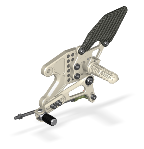 Attack Performance - ATTACK PERFORMANCE REAR SET KIT, YAM R7 22- , AERO HARD