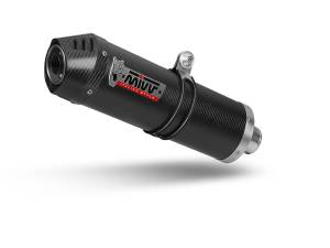 MiVV Exhausts - MIVV Slip-On Oval Carbon With Carbon Cap Exhaust For BMW R 1250 GS / Adventure 2019 - 2022