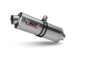 MiVV Exhausts - MIVV Slip-On Oval Stainless Steel Exhaust For SUZUKI DL V-STROM 1000 / XT | DL V-STROM 1050 / XT 2014 2022