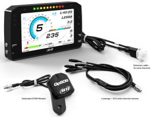 AiM Sports - Aim MXPS Race Kit for Dash Logger for Suzuki GSX-R 1000