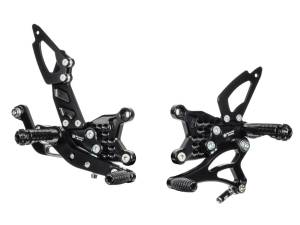 Bonamici Racing - Aluminum rearsets Aprilia RSV4 RF - Tuono V4 (street and race) 17-23