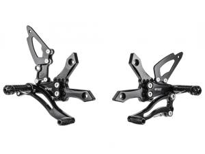 Bonamici Racing - Bonamici Racing Aluminium Rearsets Kawasaki Z 750 2007 - 2012