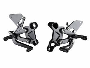 Bonamici Racing - Bonamici Racing Aluminium Rearsets Yamaha MT-09 / FZ09 / XSR 900 / Tracer without Quickshifter 2013 - 2020