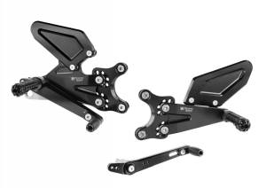 Bonamici Racing - Bonamici Racing Aluminum rearsets Triumph Street Triple 765R/RS 765 23-23