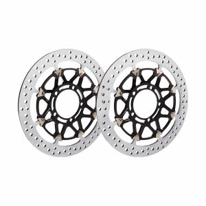 Brembo - Brembo Disc Set 310x5.5mm T-Drive HPK Floating Black Triumph