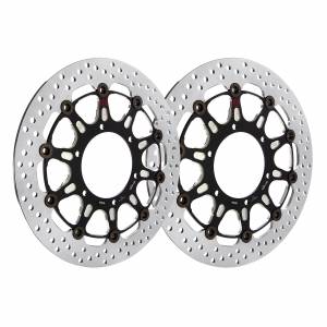 Brembo - Brembo Disc Set 320x5.5mm Groove HPK Floating Black Suzuki