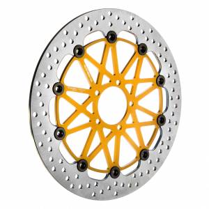 Brembo - Brembo Disc Set 320x5.5mm Supersport HPK Floating Gold