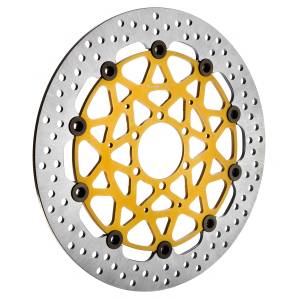 Brembo - Brembo Disc Set 320x5.5mm Supersport HPK SS Floating Gold BMW HP4