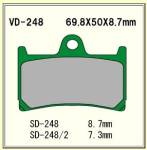 Vesrah - Vesrah Brake Pads VD-248XX - Image 2