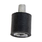 AiM Rubber mount-MXL/M3, brass/silver, 16.65mm x 3.6mm x 0.70mm