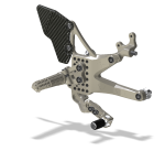 Attack Performance - ATTACK PERFORMANCE REAR SET KIT, DUCATI V4, 2018 -, AERO HARD - Image 3