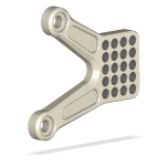 ATTACK PERFORMANCE LT. BRACKET, ADJ., KAW ZX6R 05- , AERO HARD