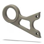 ATTACK PERFORMANCE MUFFLER BRKT. BMW S1000RR 2010- , AERO HARD