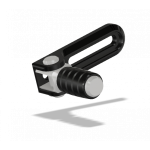 Attack Performance - ATTACK PERFORMANCE SHIFT LEVER SLIDER ASSEMBLY W/PEDAL, PEG BRACKET MOUNTING, BLACK - Image 1