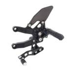 ATTACK PERFORMANCE  REAR SET KIT, TRIUMPH 675 06- , BLACK