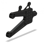 ATTACK PERFORMANCE LT. BRACKET, YAM R-1 04-08, BLACK