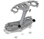 Attack Performance - ATTACK PERFORMANCE TRIPLE CLAMP KIT, GP, ZX-10 08-10 - Image 2