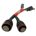 AiM MXL2/MXS/MXG 22 pin expansion harness w/ two TC inputs