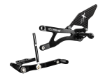 Extreme Components - Extreme Components Rearset Yam R6 06-21 STD/GP black w carbon heel - Image 3