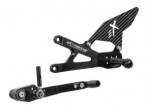 Extreme Components - Extreme Components Rearset GSXR 1000 17-21 STD/GP Black w carbon heel - Image 3