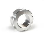 Alpha Racing Slotted nut steering shaft, aluminum, D=30 mm