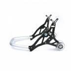 Alpha Racing Rear stand aluminum, black