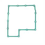 Alpha Racing Oil pan gasket Motorsport BMW S1000RR 2019- and M1000RR 2021-