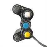 Alpha Racing Switch unit left 5 button, for M RCK  BMW S1000RR 2019- and BMW M1000RR 2021-