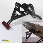 Alpha Racing License plate holder kit, BMW HP4 2012-2014, S1000RR 2009-2011, S1000RR 2017-2018, S1000R 2014-2016