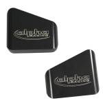 Alpha Racing Steering stopper, right/left, black