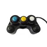 Alpha Racing Switch unit 5 buttons left EVO, OEM plugs BMW S1000RR/HP4 2009-2014