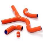 Samco Sport - Samco Sport 4 Piece Thermostat Bypass Silicone Radiator Coolant Hose Kit KTM 400 EXC | 520 EXC | 450 EXC | 525 EXC - Image 1