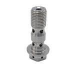 Alpha Racing Performance Parts - Alpha Racing Titanium double banjo bolt M10x1.0 29 mm - Image 2