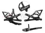 Extreme Components GP EVO Rearsets Kit STD And Reverse Shifting  Aluminium Black Heel (SHIFT ROD FOR QUICKSHIFTER)  SUZUKI GSXR 1000 (2017/2022)