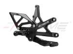 Extreme Components - Extreme Components GP EVO Rearsets Kit STD And Reverse Shifting  Aluminium Black Heel SUZUKI GSXR 1000 (2017/2022) - Image 2